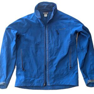 Patagonia Blue Lightweight Zip-Up Rainjacket [men's S or women's M]